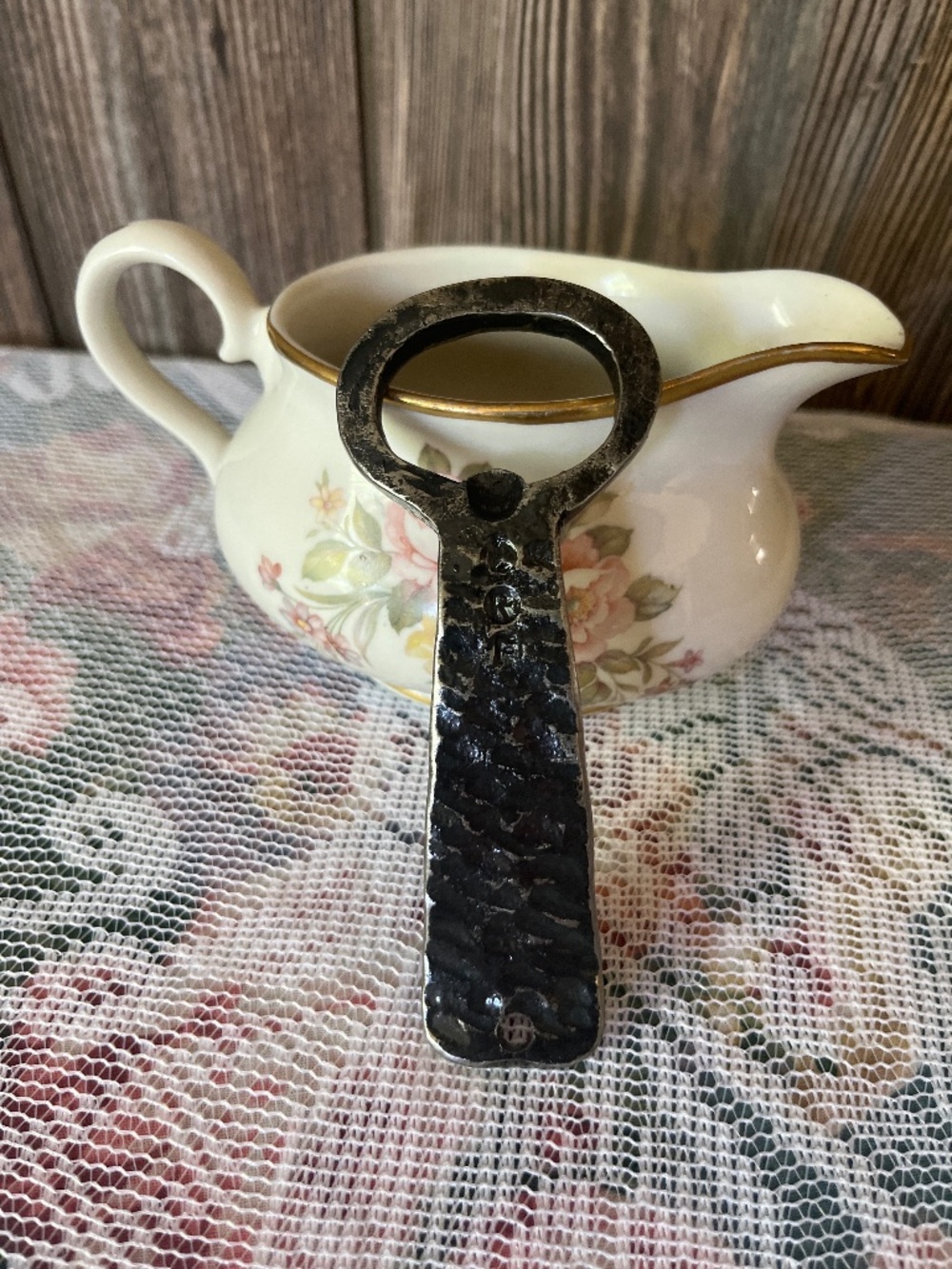 Handmade bottle opener